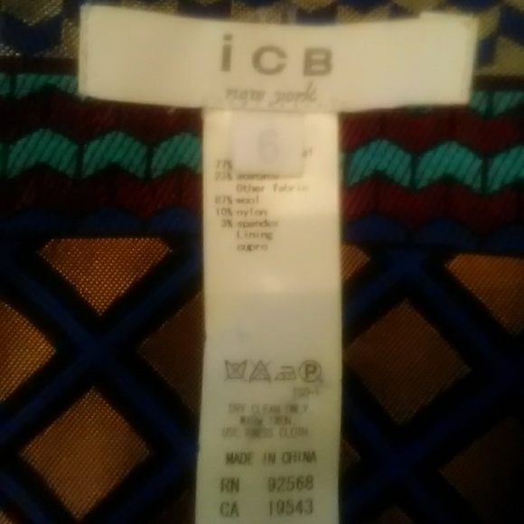 ICB Jacquard Sheath Dress - Picture 4 of 5